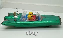 Very Rare Vintage Space Car Green Gorgo Veloflech Espacial Argentina 1970's