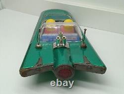Very Rare Vintage Space Car Green Gorgo Veloflech Espacial Argentina 1970's