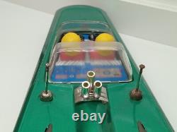 Very Rare Vintage Space Car Green Gorgo Veloflech Espacial Argentina 1970's