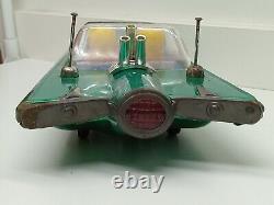 Very Rare Vintage Space Car Green Gorgo Veloflech Espacial Argentina 1970's