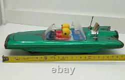 Very Rare Vintage Space Car Green Gorgo Veloflech Espacial Argentina 1970's