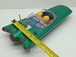 Very Rare Vintage Space Car Green Gorgo Veloflech Espacial Argentina 1970's