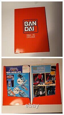 Very rare vintage 1984-85 Bandai dealer/trade catalogue price list promotional