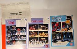 Very rare vintage 1984-85 Bandai dealer/trade catalogue price list promotional