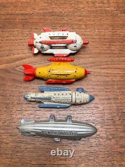 Vintage 1930's Buck Rogers Metal Tootsietoy Space Ship Series