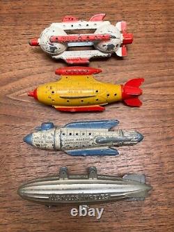 Vintage 1930's Buck Rogers Metal Tootsietoy Space Ship Series