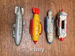 Vintage 1930's Buck Rogers Metal Tootsietoy Space Ship Series