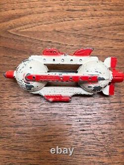 Vintage 1930's Buck Rogers Metal Tootsietoy Space Ship Series