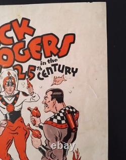 Vintage 1937 Buck Rogers 25th Century Space Story Pencil Tablet