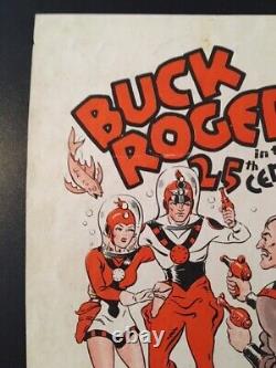 Vintage 1937 Buck Rogers 25th Century Space Story Pencil Tablet