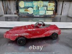 Vintage 1940's Oglesby Cast Aluminum Futuristic Space Age Car