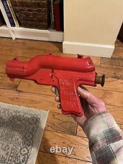 Vintage 1940s 1950s Pong Repeater Pistol Co Ventura CA Space Age Toy Gun Rare