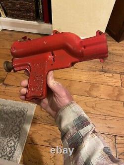 Vintage 1940s 1950s Pong Repeater Pistol Co Ventura CA Space Age Toy Gun Rare