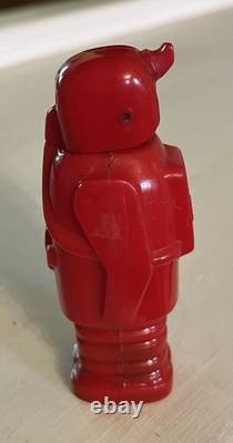 Vintage 1950's AUSTRIA PEZ Space Trooper Robot Spaceman- Red-RARE