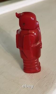 Vintage 1950's AUSTRIA PEZ Space Trooper Robot Spaceman- Red-RARE