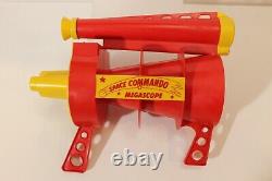Vintage 1950's Bell Space Commando Megascope flash light morse code toy