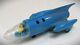 Vintage 1950's Blue Pyro X-300 Space Cruiser Rocket Space Ship