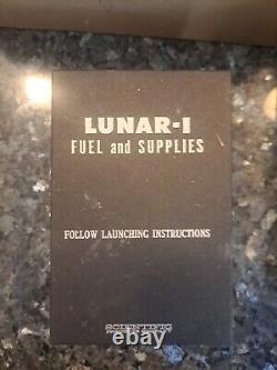 Vintage 1950's Lunar-1 Two Stage Moon Rocket by Scientific Products In Box