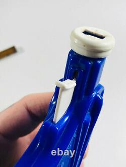 Vintage 1950's Pez Candy Space Gun BLUE nice toy repair