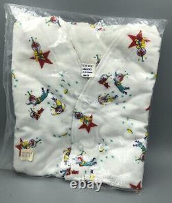 Vintage 1950's Space Age Astronaut Boys Pajamas MIP Robot Rare Mint