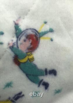 Vintage 1950's Space Age Astronaut Boys Pajamas MIP Robot Rare Mint