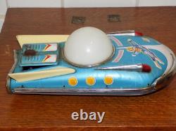 Vintage 1950's Space Universe Battery Operated Car