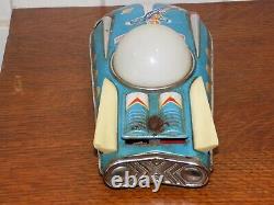 Vintage 1950's Space Universe Battery Operated Car