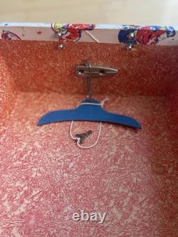 Vintage 1950's space trunk Toy astronauts spaceships Robots