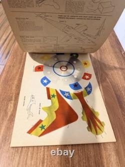Vintage 1950s Capt. Quick's Flying Saucers and Rocket Ships Punch Out Book UNPUN