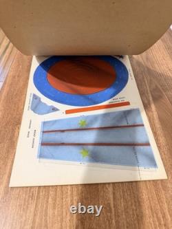 Vintage 1950s Capt. Quick's Flying Saucers and Rocket Ships Punch Out Book UNPUN