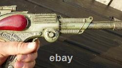 Vintage 1950s Lesney Toy BCM Space Outlaw Atomic Pistol Ray Gun Blaster Toy