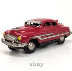 Vintage 1950s Nomura Space Cruiser Tin Car Japanese Toy Working Red
