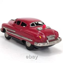 Vintage 1950s Nomura Space Cruiser Tin Car Japanese Toy Working Red