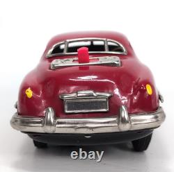 Vintage 1950s Nomura Space Cruiser Tin Car Japanese Toy Working Red