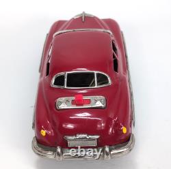 Vintage 1950s Nomura Space Cruiser Tin Car Japanese Toy Working Red