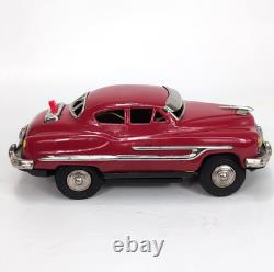 Vintage 1950s Nomura Space Cruiser Tin Car Japanese Toy Working Red