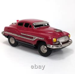 Vintage 1950s Nomura Space Cruiser Tin Car Japanese Toy Working Red