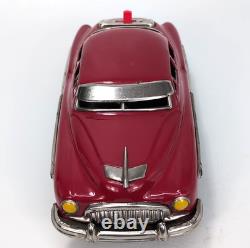 Vintage 1950s Nomura Space Cruiser Tin Car Japanese Toy Working Red