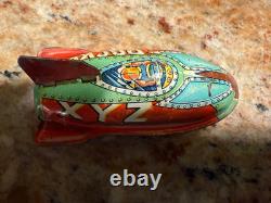 Vintage 1950s Xyz Small Space Rocket Suzuki Japan