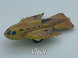 Vintage 1952/1953 Automatic Toy Company Tin Friction Space Rocket 306