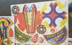 Vintage 1952 Buck Rogers Space Kit in Envelope Sylvania Television Promotion
