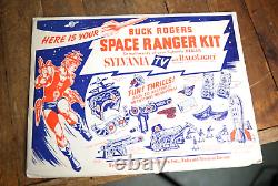 Vintage 1952 Buck Rogers Space Ranger Kit rocket zapper toy set Original SEALED