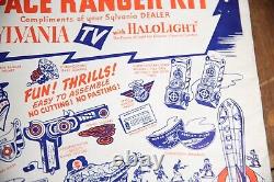 Vintage 1952 Buck Rogers Space Ranger Kit rocket zapper toy set Original SEALED