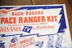 Vintage 1952 Buck Rogers Space Ranger Kit rocket zapper toy set Original SEALED