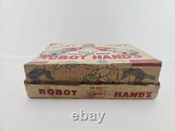 Vintage 1958 Kilgore Toys Robot Hands & Mask Space Set withDisplay Box! Very Rare