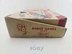 Vintage 1958 Kilgore Toys Robot Hands & Mask Space Set withDisplay Box! Very Rare