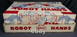 Vintage 1958 Kilgore Toys Robot Hands & Mask Space Set withDisplay Box! Very Rare