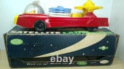 Vintage 1959 Ideal SATELLITE LAUNCHER Toy Space Vehicle Box No. 4874
