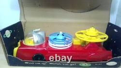 Vintage 1959 Ideal SATELLITE LAUNCHER Toy Space Vehicle Box No. 4874