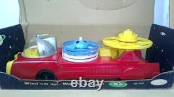 Vintage 1959 Ideal SATELLITE LAUNCHER Toy Space Vehicle Box No. 4874